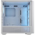 COUGAR PC skříň MX600 White Mid Tower Mesh Front Panel 3 x 140mm + 1 x 120mm Fans Transparent Left Panel