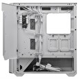 COUGAR PC skříň MX600 White Mid Tower Mesh Front Panel 3 x 140mm + 1 x 120mm Fans Transparent Left Panel