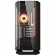 COUGAR PC skříň FV270 Black Mid tower tempered curved glass perimeter quick detachable air filters up to 9 fans