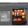 COUGAR PC skříň FV270 Black Mid tower tempered curved glass perimeter quick detachable air filters up to 9 fans