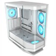 COUGAR PC skříň FV270 White Mid tower tempered curved glass perimeter quick detachable air filters up to 9 fans