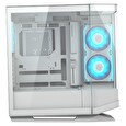COUGAR PC skříň FV270 White Mid tower tempered curved glass perimeter quick detachable air filters up to 9 fans