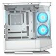 COUGAR PC skříň FV270 White Mid tower tempered curved glass perimeter quick detachable air filters up to 9 fans
