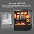 COUGAR PC skříň FV270 White Mid tower tempered curved glass perimeter quick detachable air filters up to 9 fans