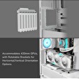 COUGAR PC skříň FV270 White Mid tower tempered curved glass perimeter quick detachable air filters up to 9 fans
