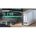 QNAP TS-216G (4core 2,0GHz + NPU, 4GB RAM, 2x SATA, 1x GbE, 1x 2,5GbE, 2x USB 2.0, 1x USB 3.2)