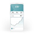 Nedis WIFISA20CBK - Monitor kvality ovzduší | SmartLife Wi-Fi | Oxid uhličitý (CO2) / Teplota / Vlhkost | Bílá / Černá