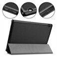 Tactical Book Tri Fold Pouzdro pro Lenovo Tab M11/M11 LTE (TB-330FU/TB-330XU) Black