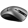 Genius Ergo 8100S AI Silver Grey/ 1600 dpi/ bezdrátová/ Copilot/ 6tlačítek/ tichá/ střibrnošedá