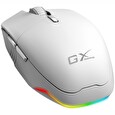 Genius GX Gaming Scorpion M8250 AI White/ duální BT+2,4GHz/ 3200 dpi/ bezdrátová/ Copilot/6tlačítková/dobíjecí/RGB/bílá