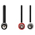 Nedis redukční stereo audio kabel s jackem/ zástrčka 3,5 mm - 2x zástrčka RCA/ černý/ bulk/ 2m