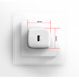 AXAGON ACU-PD30W, Sil nabíječka do sítě 30W, 1x port USB-C, PD3.0/PPS/QC4+/SFC/AFC/Apple, bílá