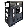 Eurocase MidT ML N6-550B / bez zdroje / 2x USB 3.0 / černá