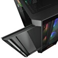 COUGAR PC skříň DUOFACE Pro Black Mid Tower Airflow Front Panel TG Left Panel 2 x ARGB 140mm & 1x 120mm Fans