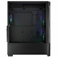 COUGAR PC skříň DUOFACE Pro Black Mid Tower Airflow Front Panel TG Left Panel 2 x ARGB 140mm & 1x 120mm Fans