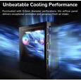 COUGAR PC skříň DUOFACE Pro Black Mid Tower Airflow Front Panel TG Left Panel 2 x ARGB 140mm & 1x 120mm Fans