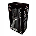 Sada nožů Berlingerhaus ve stojanu 7 ks Black Rose Collection BH-2501
