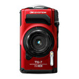 Digitální fotoaparát OM SYSTEM TG-7 red diving kit - limitovaná edice