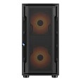 COUGAR PC skříň UNIFACE RGB Black Mini Tower Mesh Front Panel 2x 140mm RGB Fan + 1x 120mm RGB Fan TG Left Panel