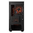 COUGAR PC skříň UNIFACE RGB Black Mini Tower Mesh Front Panel 2x 140mm RGB Fan + 1x 120mm RGB Fan TG Left Panel