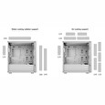 COUGAR PC skříň UNIFACE RGB Black Mini Tower Mesh Front Panel 2x 140mm RGB Fan + 1x 120mm RGB Fan TG Left Panel