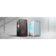 COUGAR PC skříň UNIFACE RGB Black Mini Tower Mesh Front Panel 2x 140mm RGB Fan + 1x 120mm RGB Fan TG Left Panel