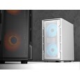 COUGAR PC skříň UNIFACE RGB Black Mini Tower Mesh Front Panel 2x 140mm RGB Fan + 1x 120mm RGB Fan TG Left Panel