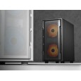 COUGAR PC skříň UNIFACE RGB Black Mini Tower Mesh Front Panel 2x 140mm RGB Fan + 1x 120mm RGB Fan TG Left Panel