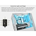 COUGAR PC skříň UNIFACE RGB Black Mini Tower Mesh Front Panel 2x 140mm RGB Fan + 1x 120mm RGB Fan TG Left Panel