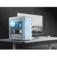 COUGAR PC skříň UNIFACE RGB Black Mini Tower Mesh Front Panel 2x 140mm RGB Fan + 1x 120mm RGB Fan TG Left Panel