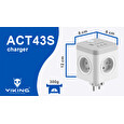 Síťový adaptér Viking ACT43S