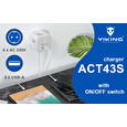 Síťový adaptér Viking ACT43S