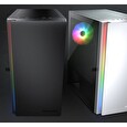 COUGAR PC skříň Purity RGB White Mini Tower TG Front Panel ARGB strip / 1 x ARGB Fan / 3mm TG Left Panel