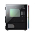 COUGAR PC skříň Purity RGB White Mini Tower TG Front Panel ARGB strip / 1 x ARGB Fan / 3mm TG Left Panel