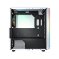COUGAR PC skříň Purity RGB White Mini Tower TG Front Panel ARGB strip / 1 x ARGB Fan / 3mm TG Left Panel