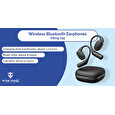 Bezdrátová Bluetooth sluchátka Viking V49/BT/Bezdrát/Černá
