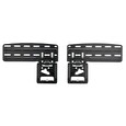 Nedis nástěnný TV držák/ 43 - 85"/ nosnost 60 kg/ vzdálenost od stěny 7,50 mm/ fixní/ ocel/ černý