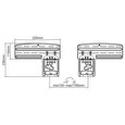 Nedis nástěnný TV držák/ 43 - 85"/ nosnost 60 kg/ vzdálenost od stěny 7,50 mm/ fixní/ ocel/ černý