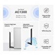 USB klient TP-LINK Mercusys MA30H Wireless USB adapter AC1300, 2,4/5,4GHz