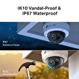 Kamera TP-LINK VIGI C250(2.8mm) 5MPx, venkovní, IP Dome, přísvit 30m