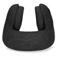 Nedis bezdrátová sluchátka + mikrofon/ Over-Ear/ BT/ cestovní polštář/ výdrž 11 hod/ hlasového ovládání/ USB-C/ antracit