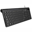 Genius Slimstar 230 II/ Drátová/ Copilot/ USB/ černá/ CZ+SK layout