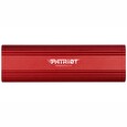 Patriot TRANSPORTER Lite 2TB Portable SSD / USB 3.2 Gen2 / USB-C / externí / hliníkové tělo / červený
