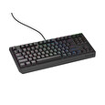 Genesis herní bezdrátová klávesnice THOR 230 Lite/Drátová USB/US layout/Černá