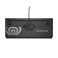 Genesis herní bezdrátová klávesnice THOR 230 Lite/Drátová USB/US layout/Černá