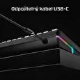 HP HyperX Alloy Rise 75 - herní klávesnice