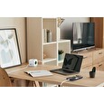 Cubenest Powercube Extended USB PD 20W, A+C, 4× zásuvka, 1,5m, bílá/zelená, dětská pojistka, uzemnění, dok, 10A/250V