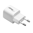 Akyga Nabíječka univerzální USB-C PD 5-12V / max. 3A 25W Quick Charge 3.0 GaN, bílá