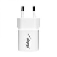Akyga Nabíječka univerzální USB-C PD 5-12V / max. 3A 25W Quick Charge 3.0 GaN, bílá
