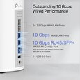 WiFi router TP-LINK Deco BE85(1-pack) AXE19000, WiFi 7, 1x 10GLAN, 2x 2.5GLAN, 1x 10GLAN/SFP+, USB, 2,4/5/6GHz, poškozen